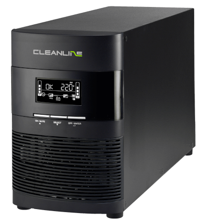 เครื่องสำรองไฟฟ้า CLEANLINE UPS รุ่น T-1000 1000VA/1000W TOWER TYPE_0